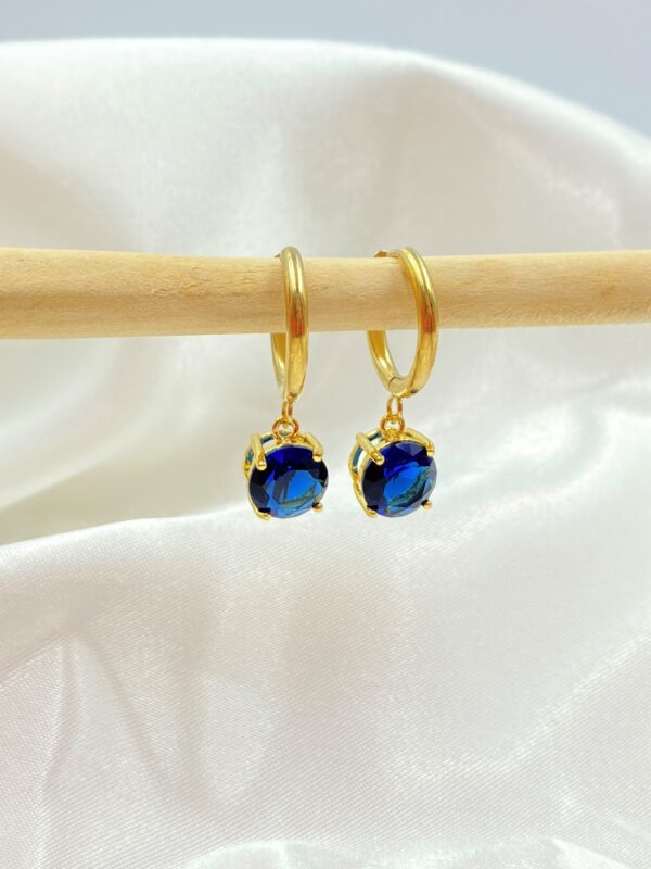 Blue Ocean Earrings - Image 2