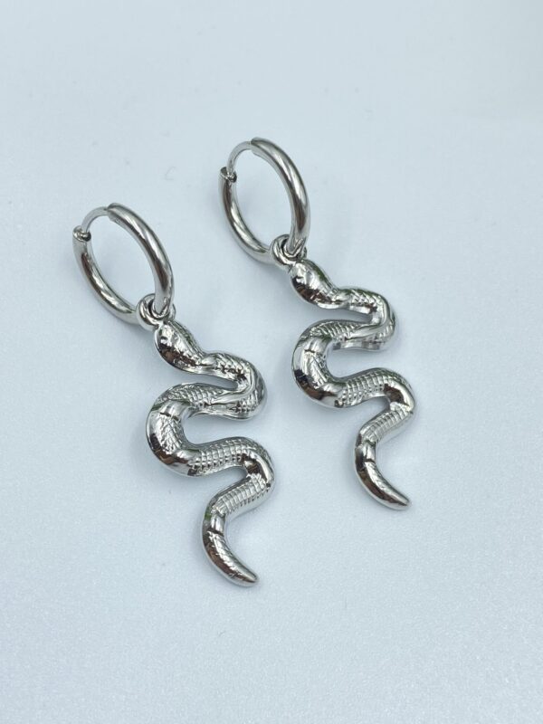 Classy Snake Earrings - Image 5