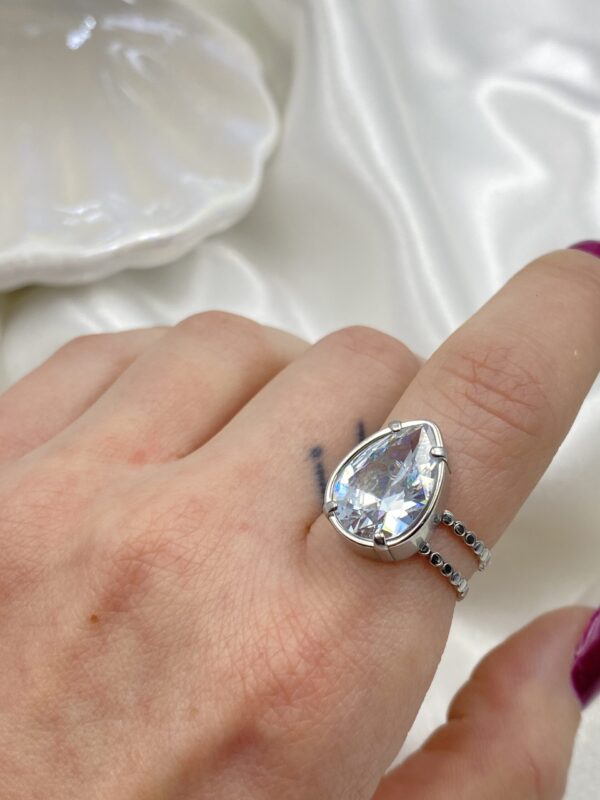 Diamond Drop Ring - Image 2