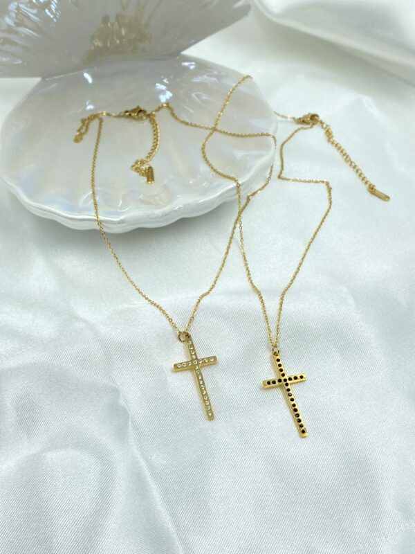 Glam Cross Necklace