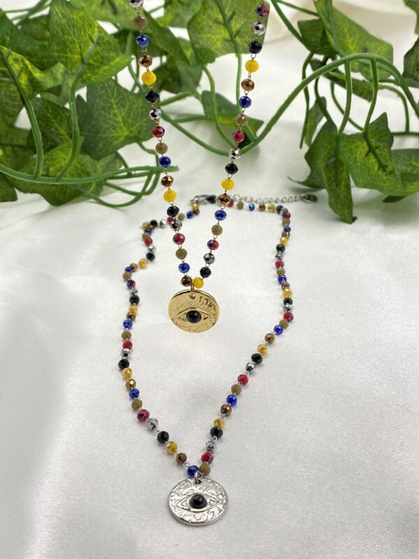 Rainbow Eye Necklace