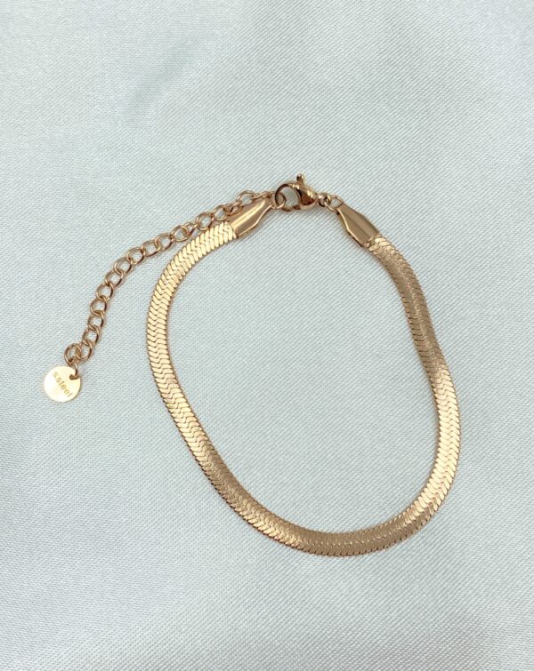 Snake Chain Bracelet 4mm - Image 3