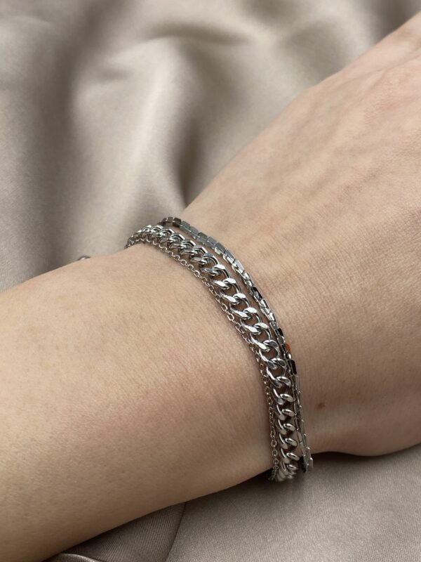 Triple Chain Bracelet - Image 2