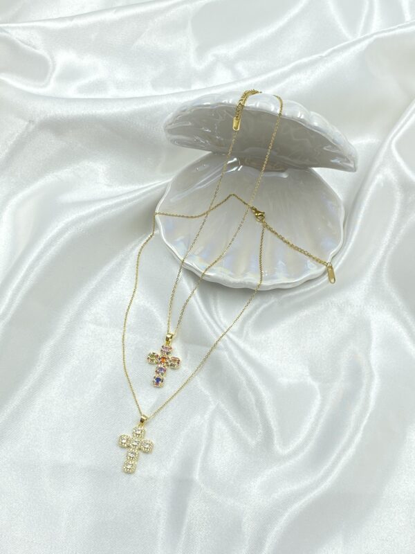 Flavoured Cross Necklace