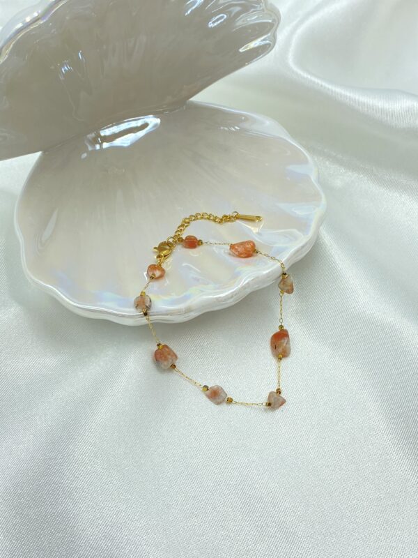 Salty Stone Anklet - Image 4