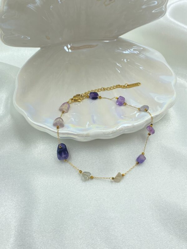 Salty Stone Anklet - Image 5