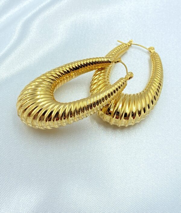 Grand Croissant Hoops - Image 2