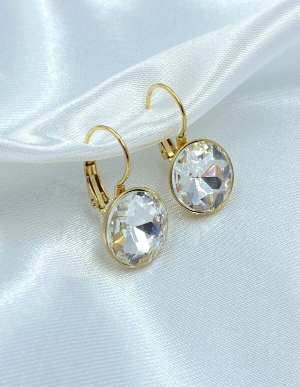 Like Diamond Gold Earrings - Image 6