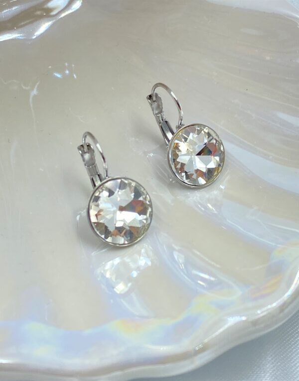 Like Diamond Silver Earrings - Image 4