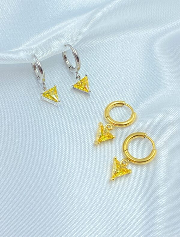 Little Triangle Earrings