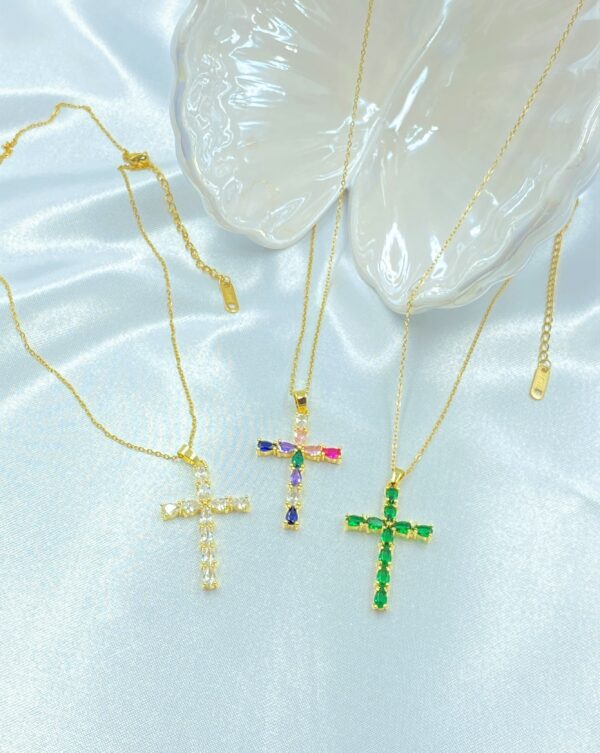 Prom Cross Necklace