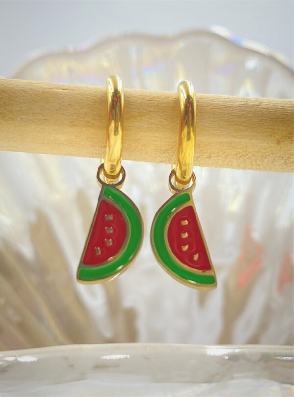 Watermelon Earrings - Image 3