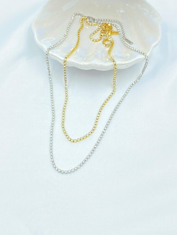 White Shine Necklace