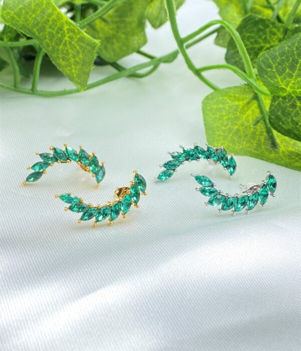 Green Wings Earrings