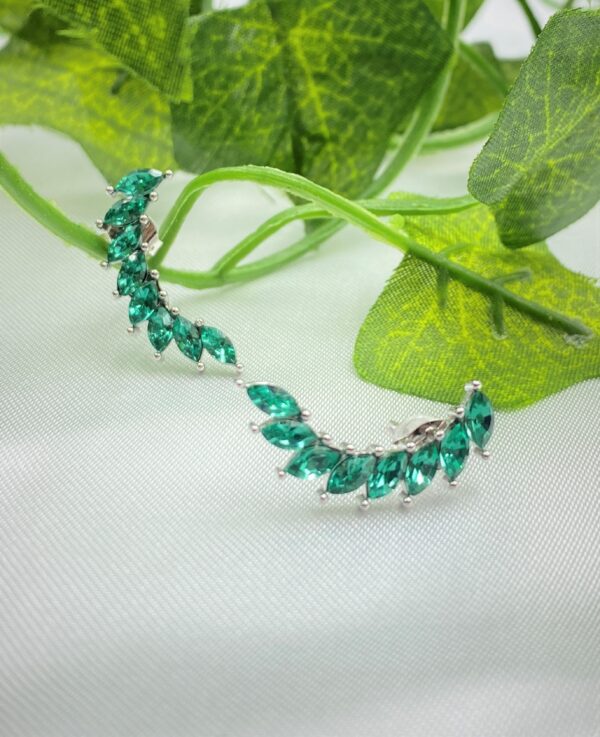 Green Wings Earrings - Image 3