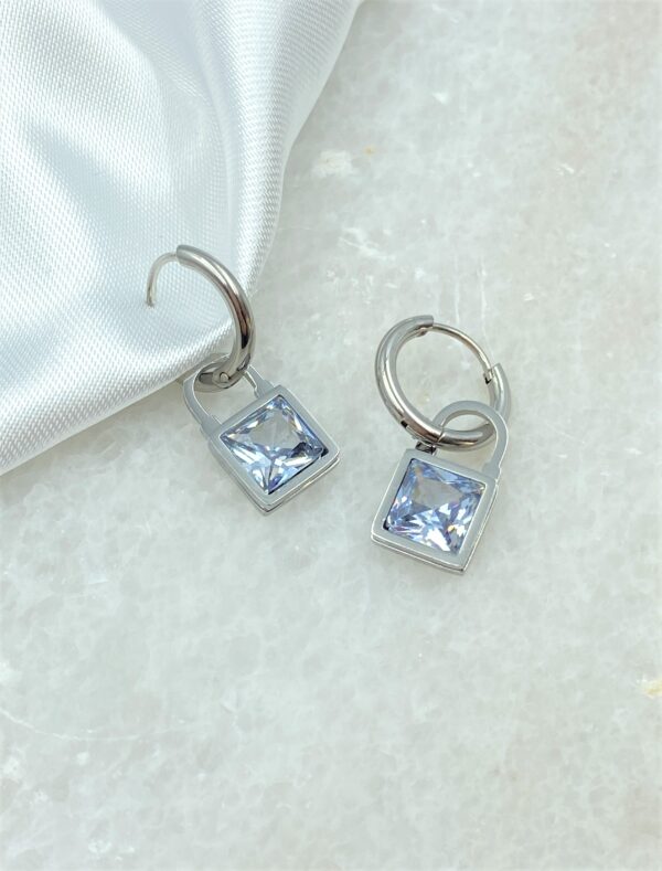 Little Lock Earrings - Image 3