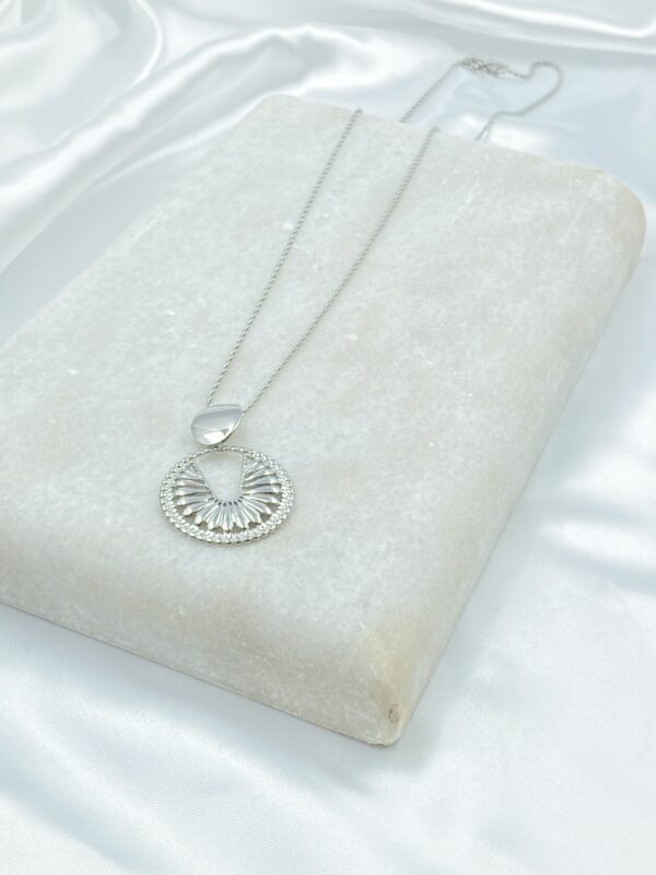 Long Circled Necklace - Image 3