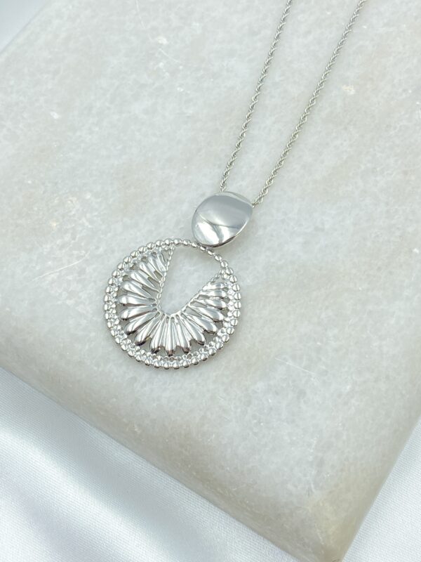 Long Circled Necklace - Image 4