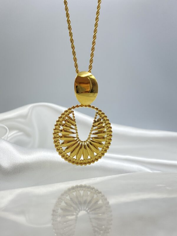 Long Circled Necklace - Image 5