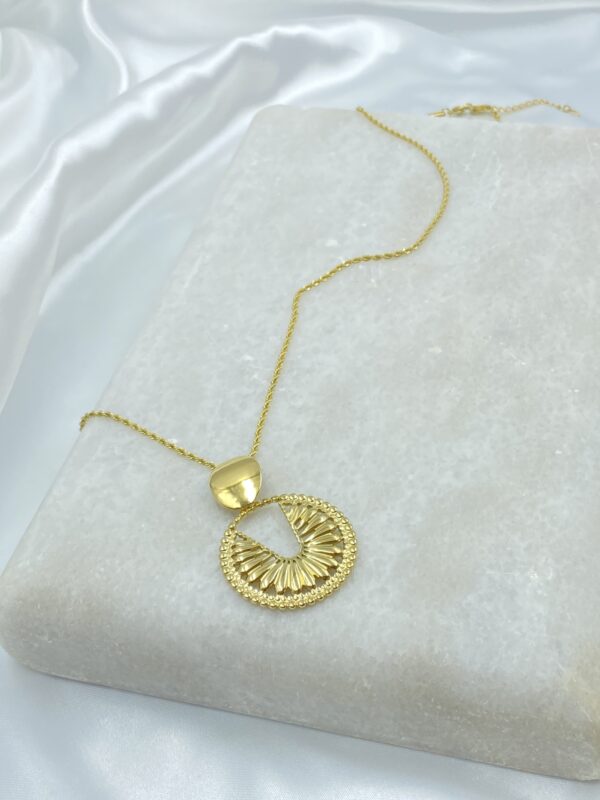 Long Circled Necklace - Image 6