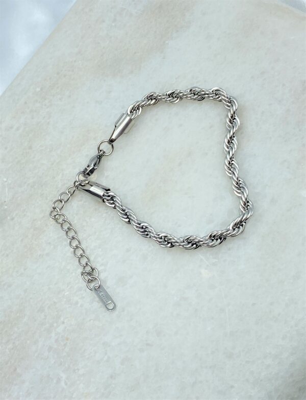 Twisted Chain Bracelet 5mm - Image 2