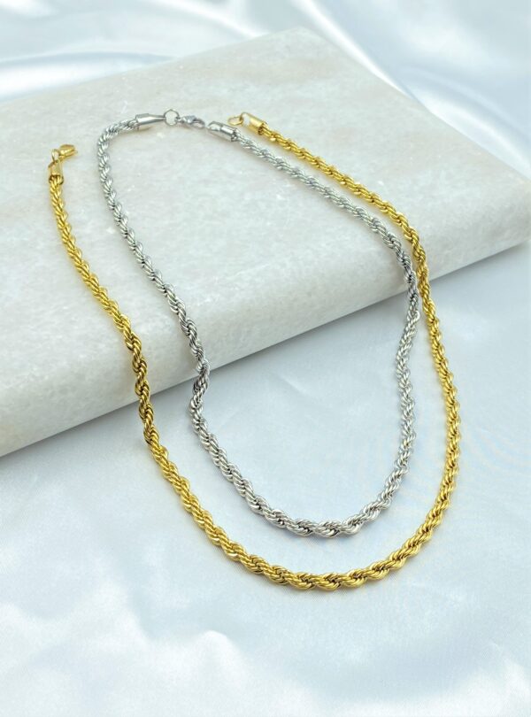 Twisted Chain Necklace 5mm