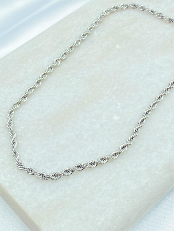 Twisted Chain Necklace 5mm - Image 2