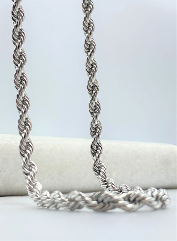 Twisted Chain Necklace 6mm - Image 4