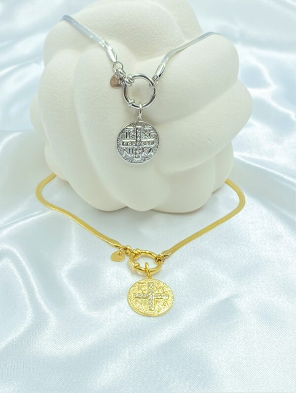 Modern Holy Charm Necklace