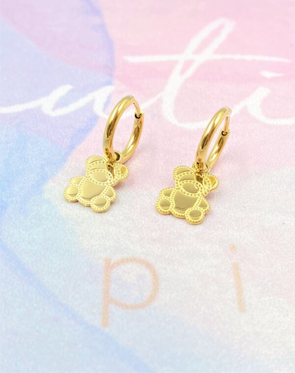 Teddy Bear Earrings - Image 3