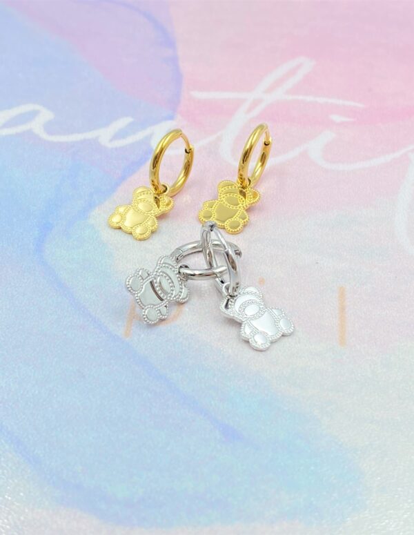 Teddy Bear Earrings - Image 2