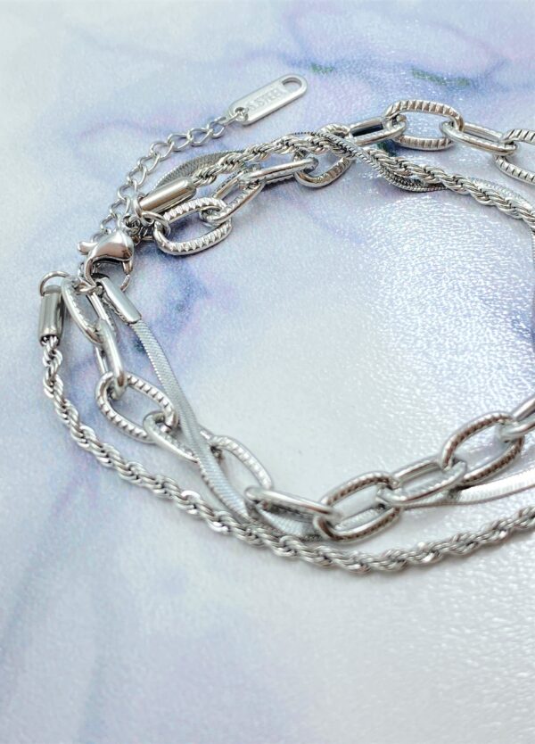 Three Chains Bracelet - Image 4