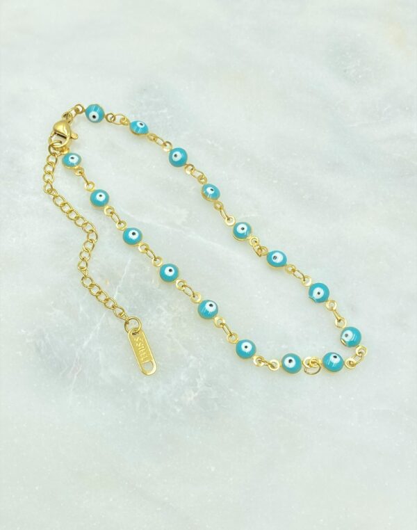 Gold Eye Gang Anklet - Image 4