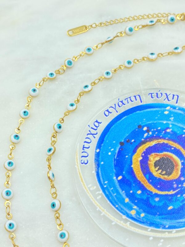 Gold Eye Gang Necklace - Image 3