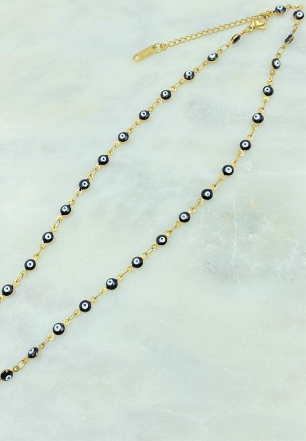 Gold Eye Gang Necklace - Image 5