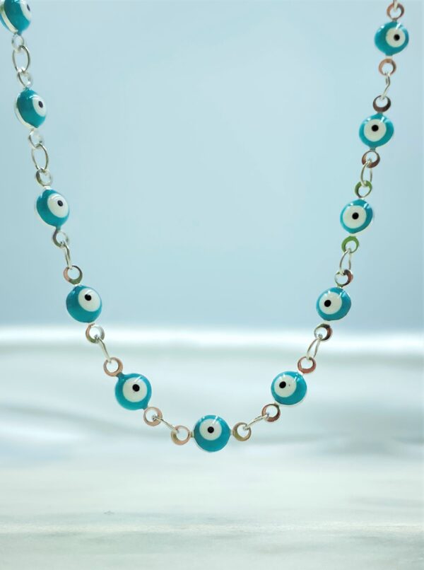 Silver Eye Gang Necklace - Image 2