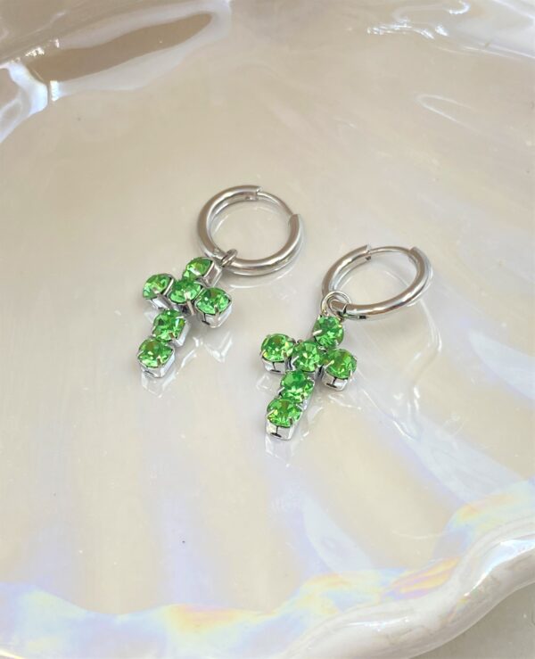 Jungle Cross Earrings - Image 3