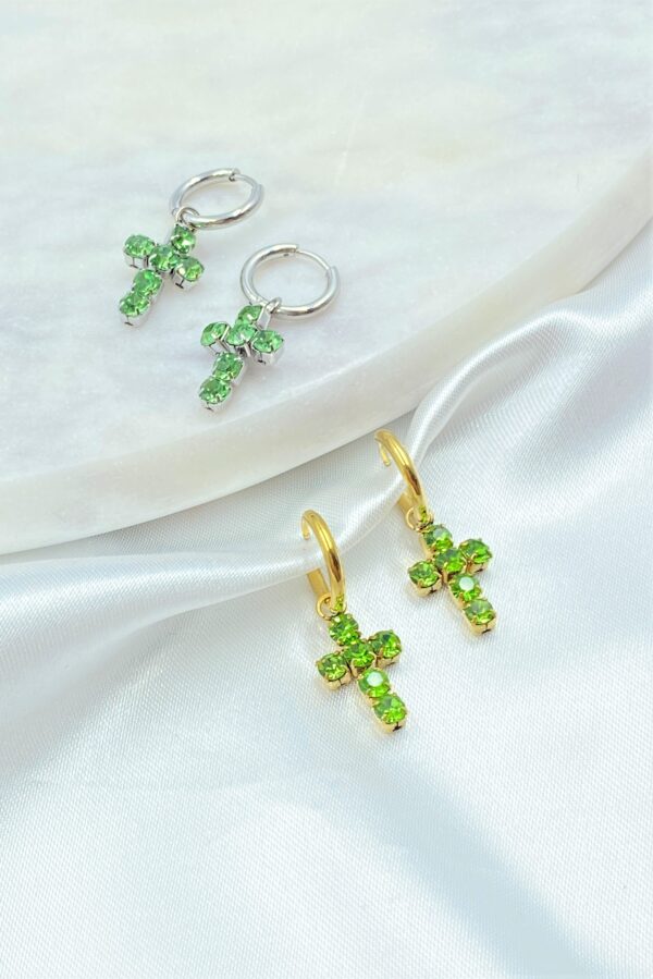 Jungle Cross Earrings