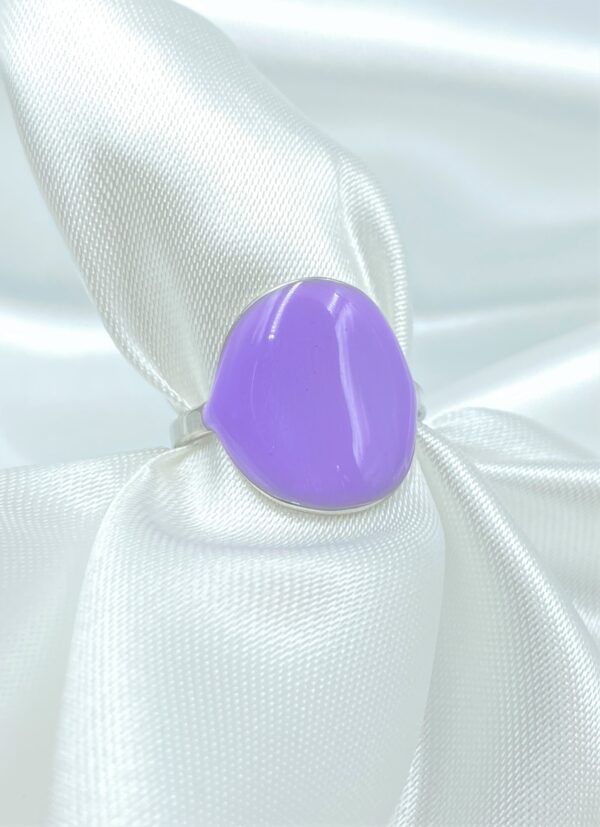 Silver Marshmallow Ring - Image 4